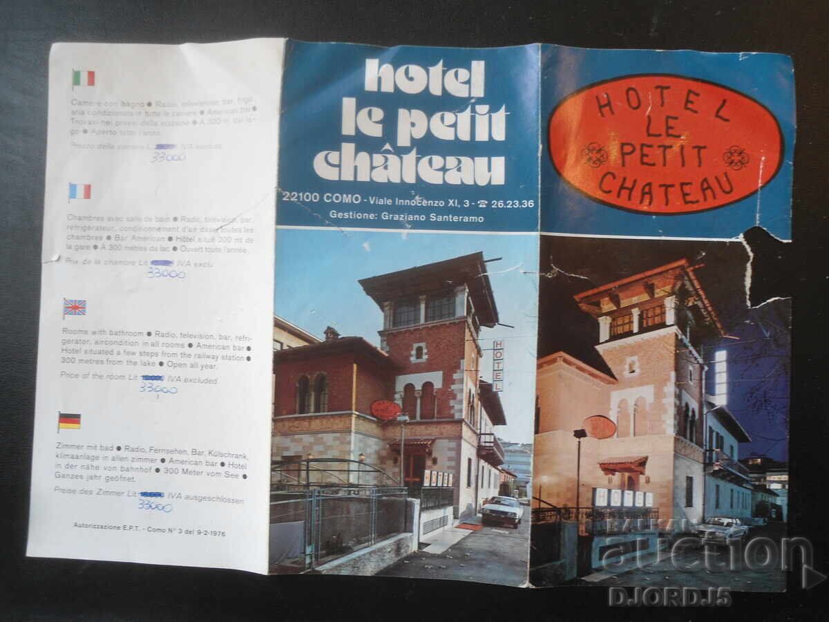 Auction  Hotel The Little Chateau