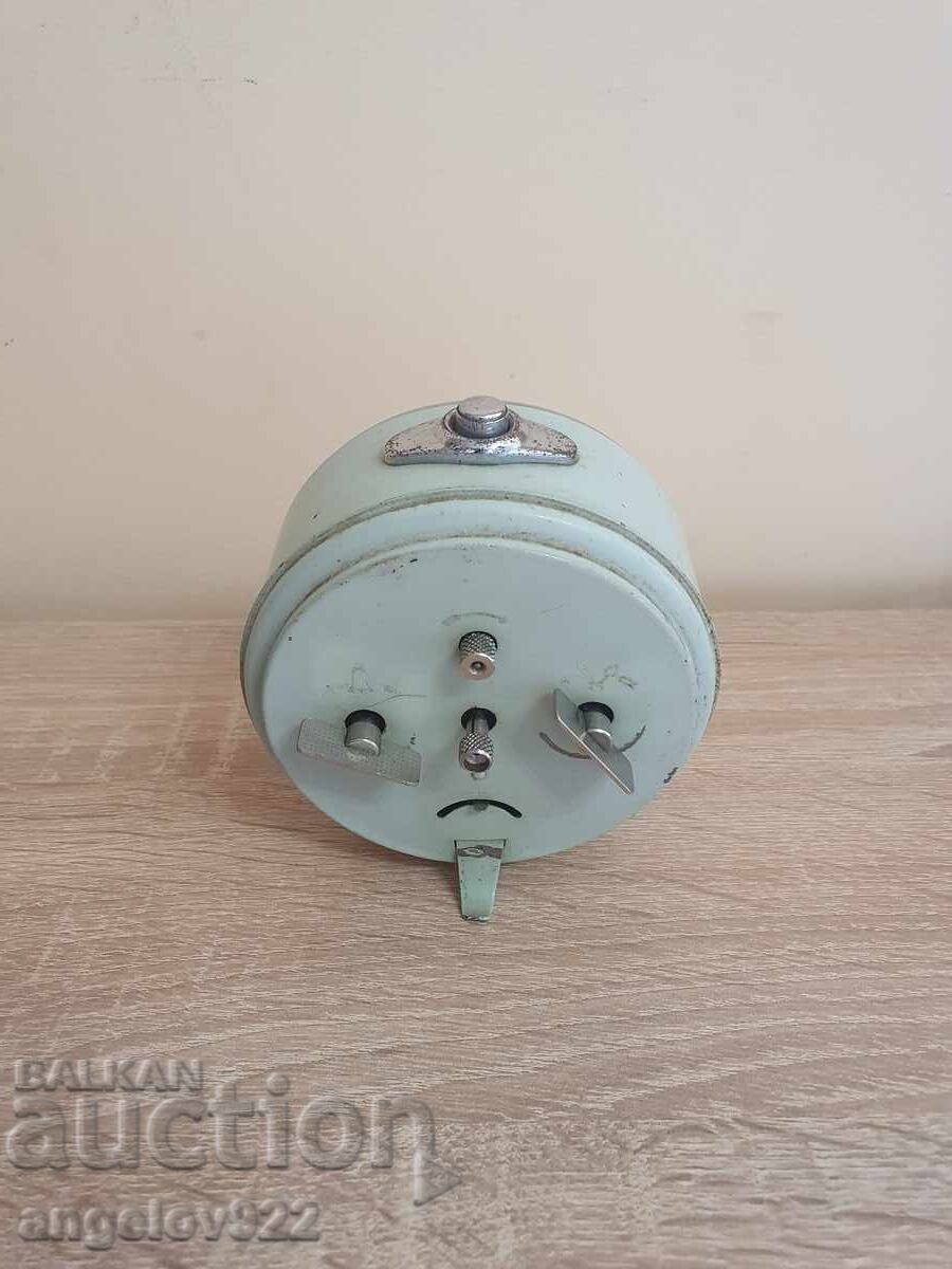 German mechanical alarm clock PETER WORKING - 5