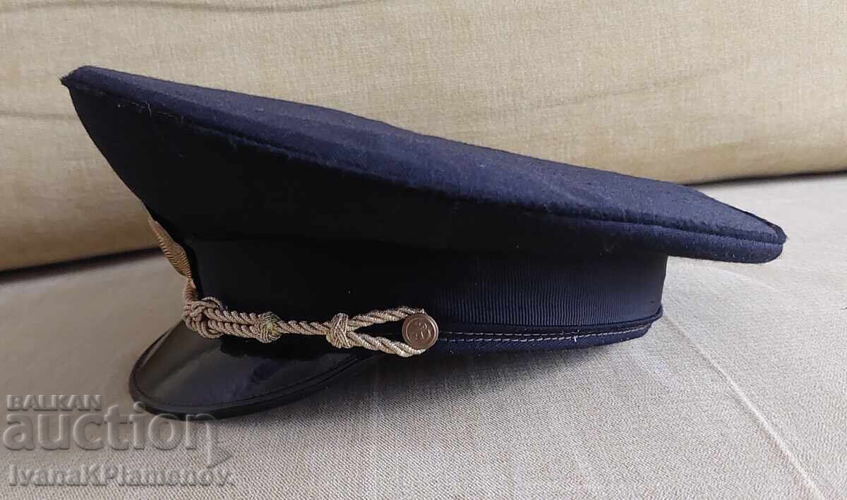 Licitație Șapcă ofițerească din epoca socialistă Bulgaria pentru colecționari