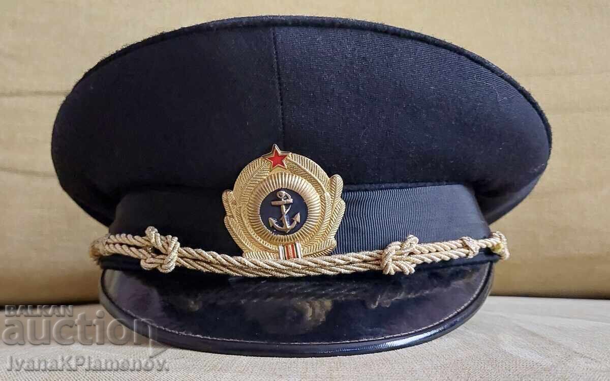 Șapcă ofițerească din epoca socialistă Bulgaria pentru colecționari - 6