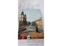 Εικόνα καρτ ποστάλ Warszawa Ulica Krakowskie Przedmiescie