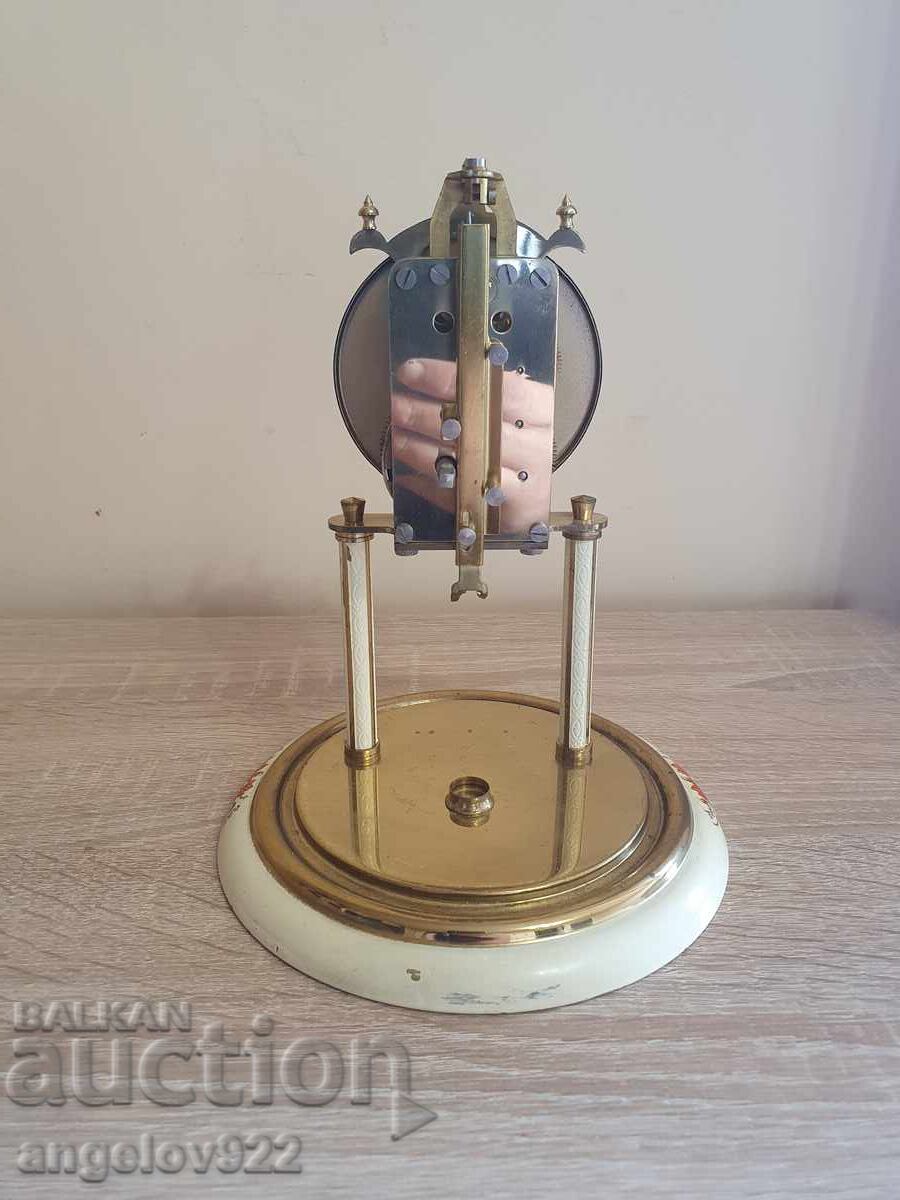 Γερμανικό μηχανικό επιτραπέζιο ρολόι με στρέψη!!! - 5