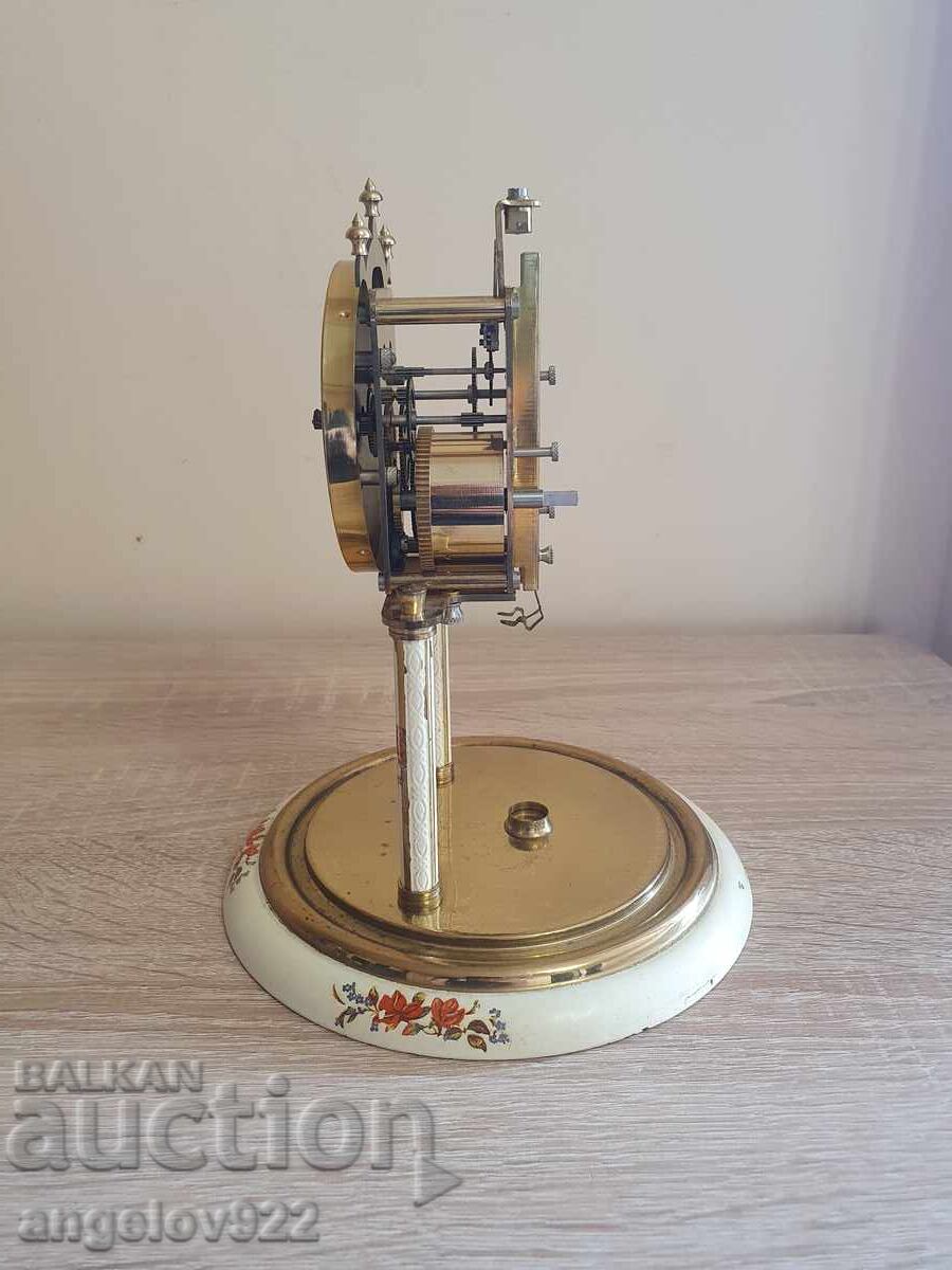 Γερμανικό μηχανικό επιτραπέζιο ρολόι με στρέψη!!! - 6