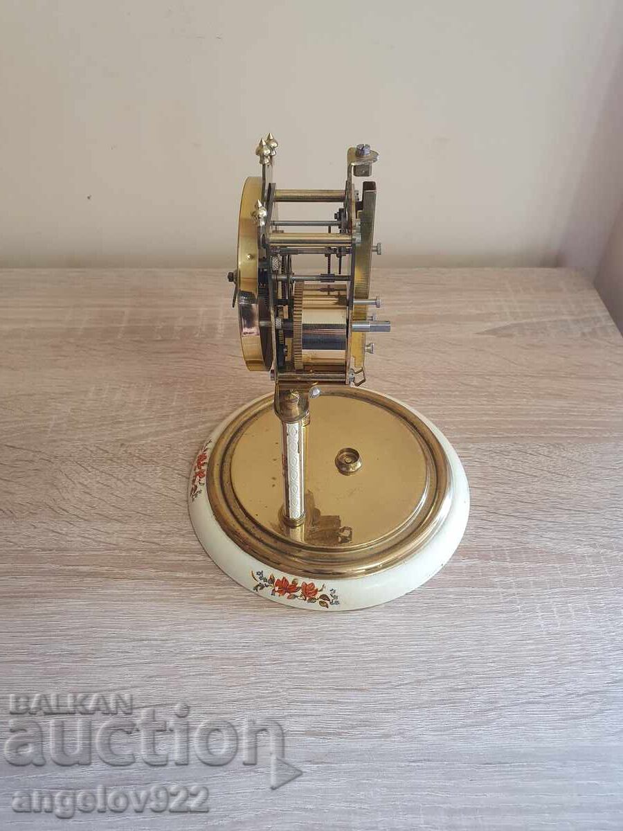 Γερμανικό μηχανικό επιτραπέζιο ρολόι με στρέψη!!! - 7