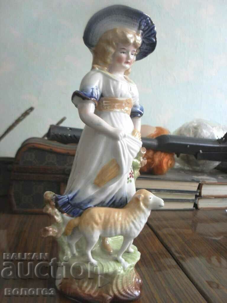 Porcelain figurine with price 35.00 BGN | € 17.90 Porcelain figurine with price 35.00 BGN | € 17.90