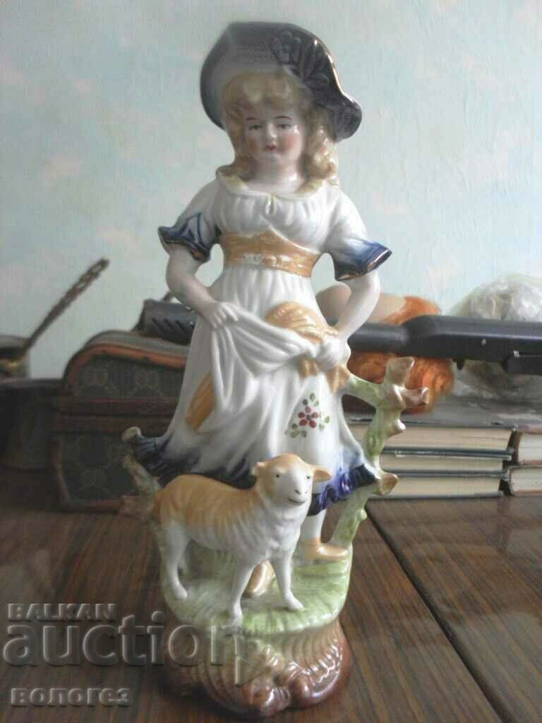 Porcelain figurine Porcelain figurine