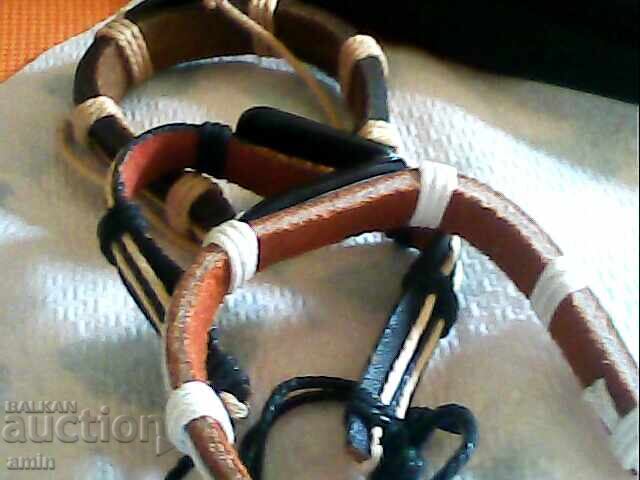 Brățări din piele frumoase cu preț 10.00 BGN | € 5.11