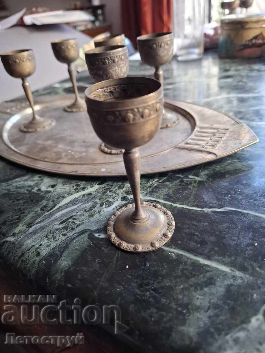 Auction From 1st, Liqueur set, Art Deco. Circa 1930 Auction From 1st, Liqueur set, Art Deco. Circa 1930