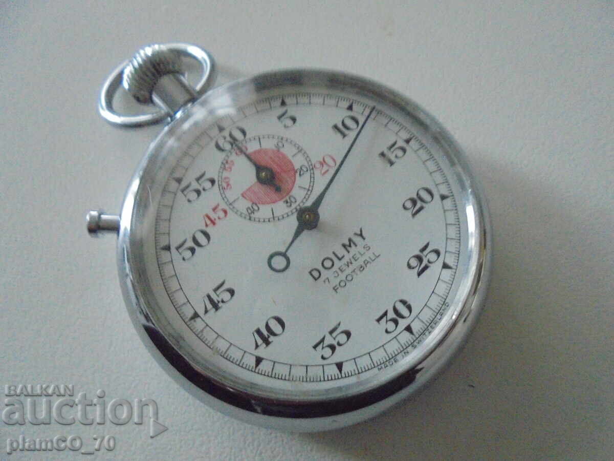 №*8382 Стар швейцарски хронометър DOLMY с цена 85.00 лв. | € 43.46 №*8382 Стар швейцарски хронометър DOLMY с цена 85.00 лв. | € 43.46