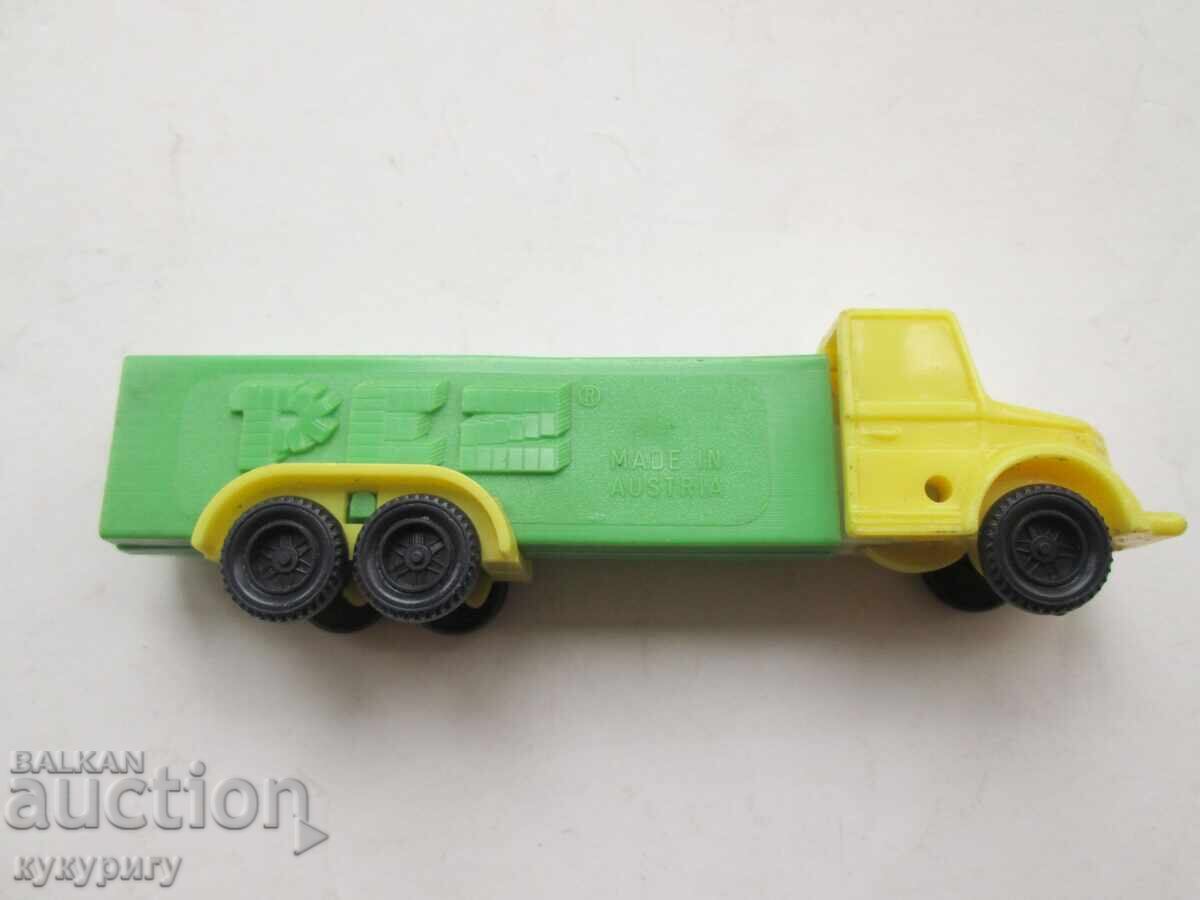 Παράδοση Σταρ δοχείο καραμέλας PEZ παιχνίδι φορτηγό Αυστρία Παράδοση Σταρ δοχείο καραμέλας PEZ παιχνίδι φορτηγό Αυστρία