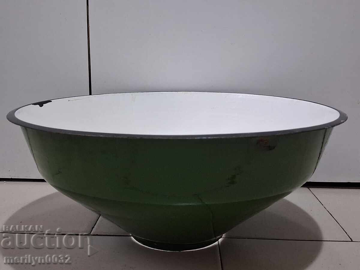 Double-sided enameled reflector lamp enamel 60s-70s with price 49.00 BGN | € 25.05