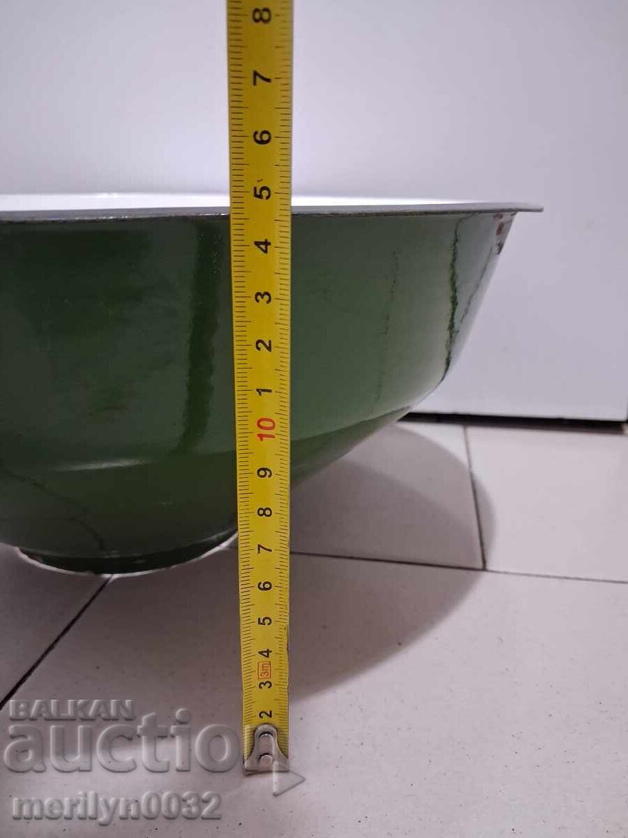 Double-sided enameled reflector lamp enamel 60s-70s - 7