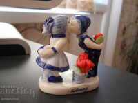 Porcelain figurine "Delft Blue Hand painted"