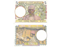 Tino37 - FRENCH WEST AFRICA - 5 FRANCS - 1938 - AU