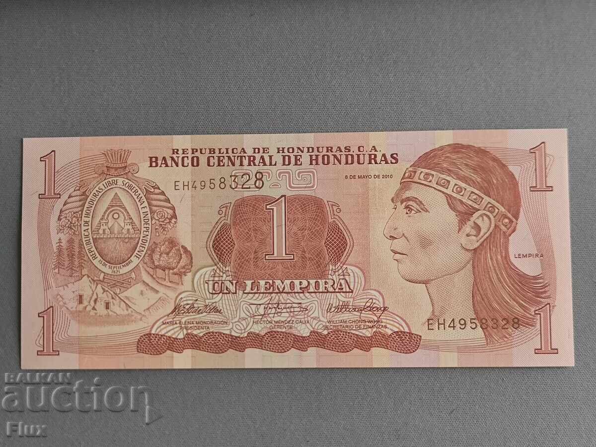 Τραπεζογραμμάτιο - Ονδούρας - 1 λεμπίρα UNC | 2010 Τραπεζογραμμάτιο - Ονδούρας - 1 λεμπίρα UNC | 2010