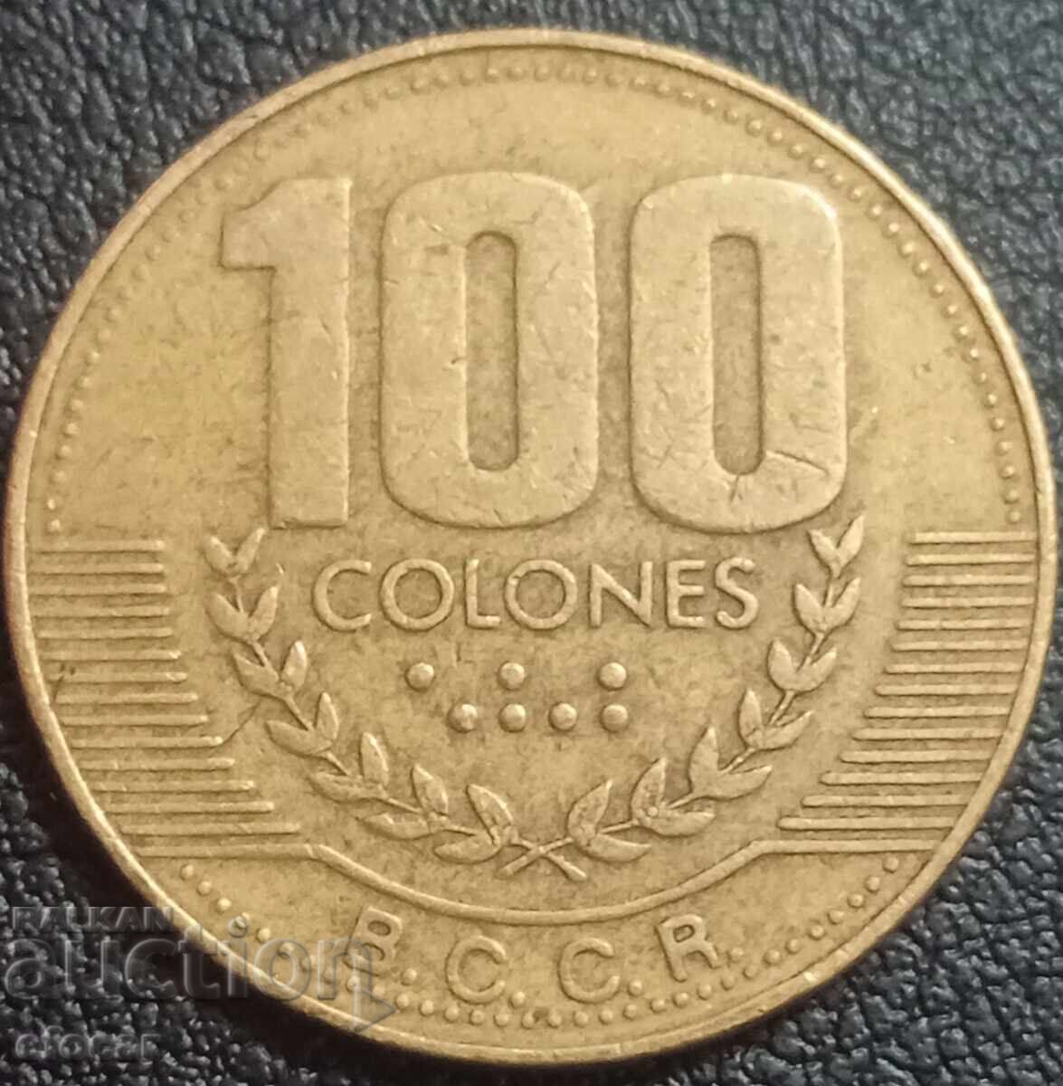 100 колона Коста Рика 1999