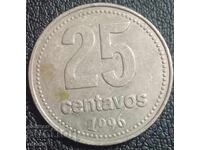 25 Centavos Argentina 1996
