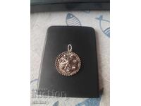 Revival silver pendant