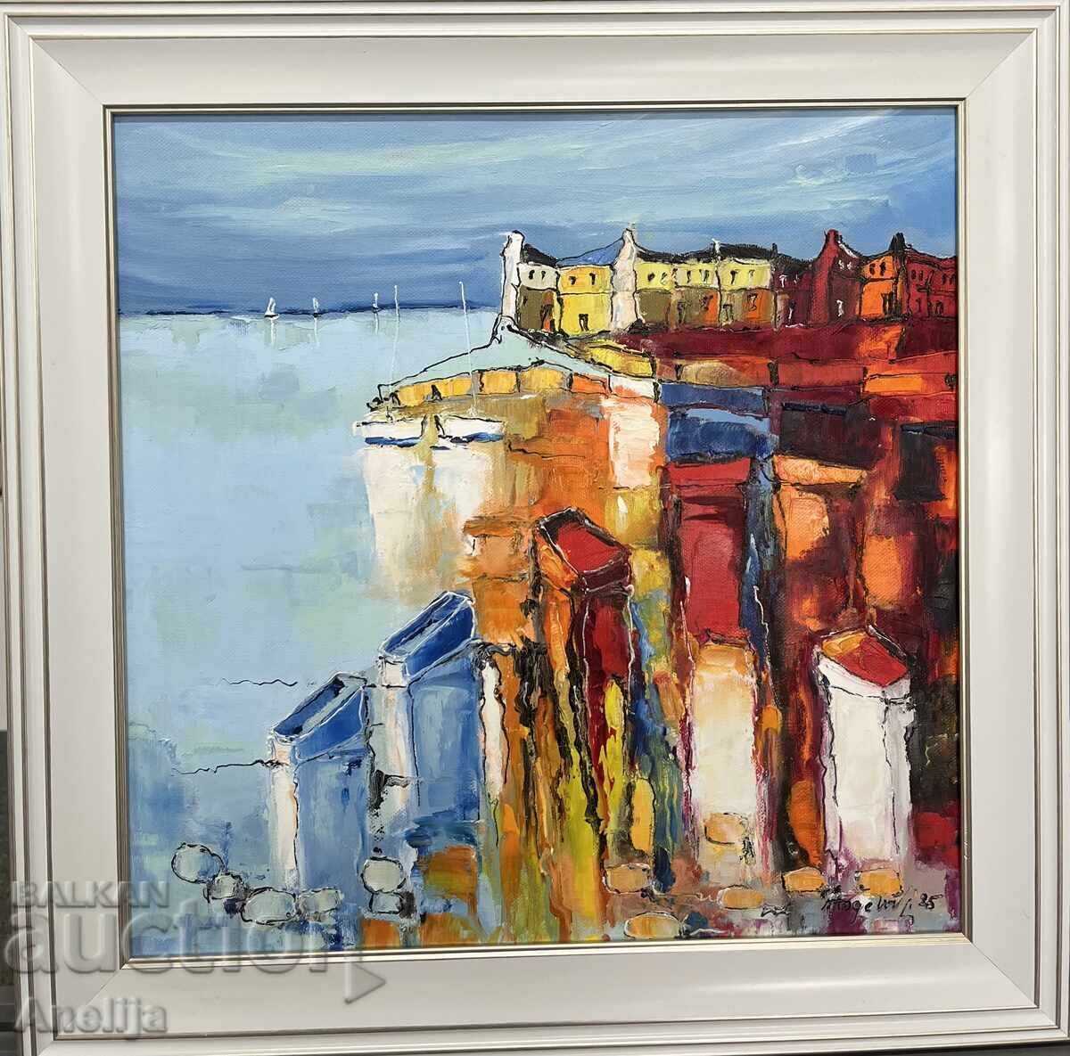 Αφηρημένη θαλασσογραφία Σωζόπολη