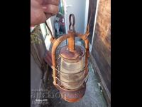 VECHE LAMPĂ DE GAZ GERMANĂ FELINAR CU GAZ