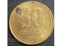 50 centavos Αργεντινή 2009