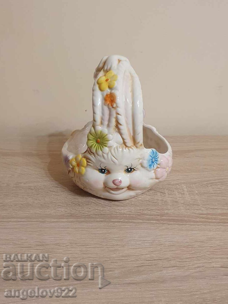 Beautiful porcelain basket!!!