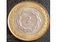 2 pesos Argentina 2011