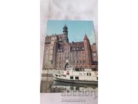 Postcard Gdansk Poznogotycka Brama Manacka