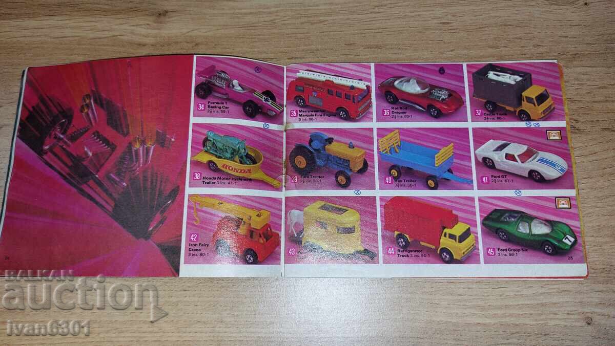 Delivery of Matchbox catalog