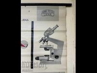 Poster Afiș Microscop Carl Zeiss