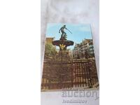 Пощенска картичка Gdansk Fontanna Neptuna