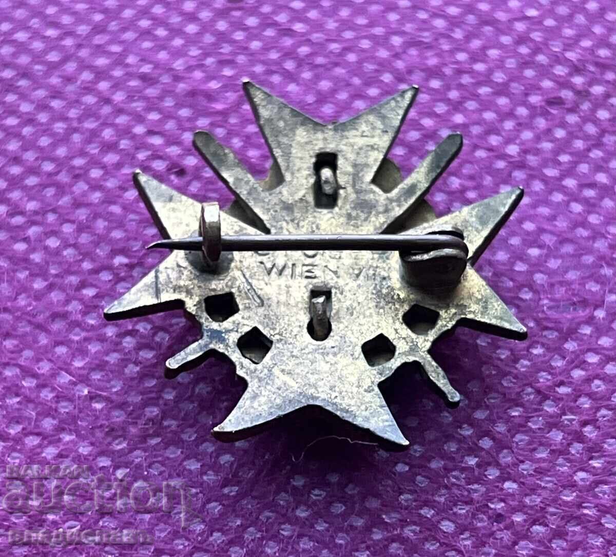 рядък Царски нагръден знак на Запасните Офицери в България - 7