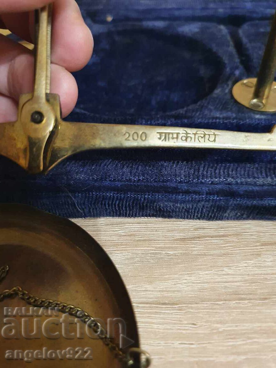 Cântar de farmacie vintage din bronz!!! - 6 Cântar de farmacie vintage din bronz!!! - 6