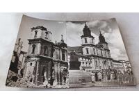 Postcard Warsaw The Holy Cross Church