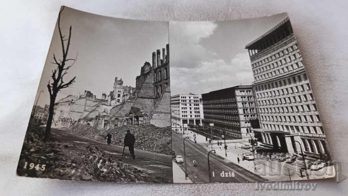 Carte poștală Warszawa Ulica Krucza