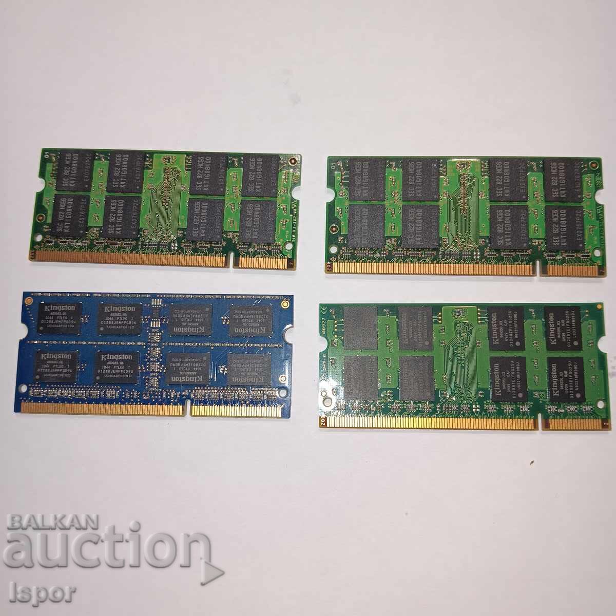 RAM pentru laptop 4 x 2 GB - 6