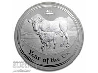 SILVER 1 OZ 2021 AUSTRALIA - LUNAR YEAR OF THE BUFFALO