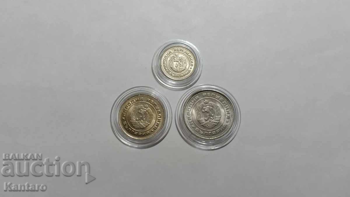 Coin - BULGARIA - FULL LOT - 1974 - UNCIRCULATED - UNC - 7