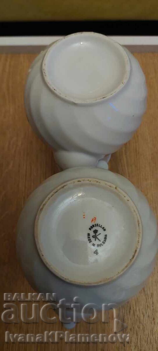 Porțelan Bulgaria două carafe pentru cunoscători - 6 Porțelan Bulgaria două carafe pentru cunoscători - 6