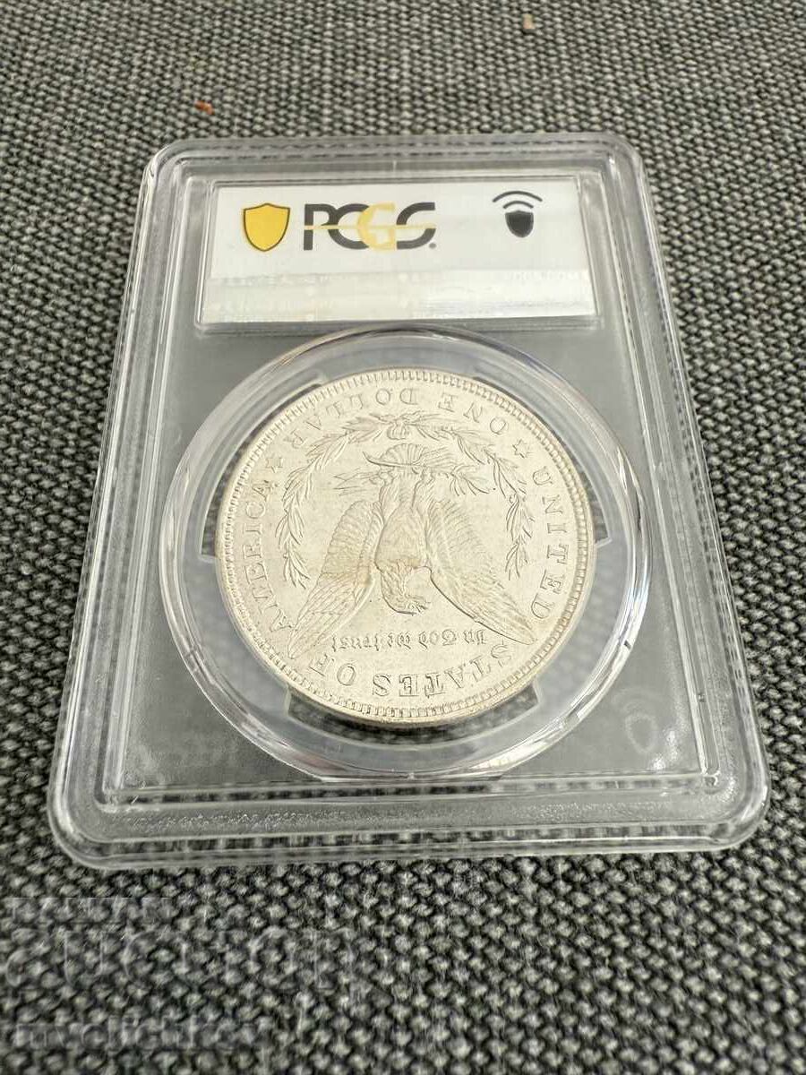 SUA. Dolar Morgan 1921, Philadelphia, Argint, PCGS MS 64 cu preț € 189.00 | 369.65 BGN