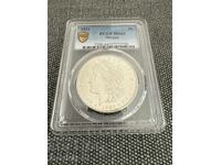 USA. 1921 Morgan Dollar, Philadelphia, Silver, PCGS MS 64