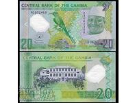 GAMBIA 20 Dalasi issue 2014 NEW UNC POLYMER