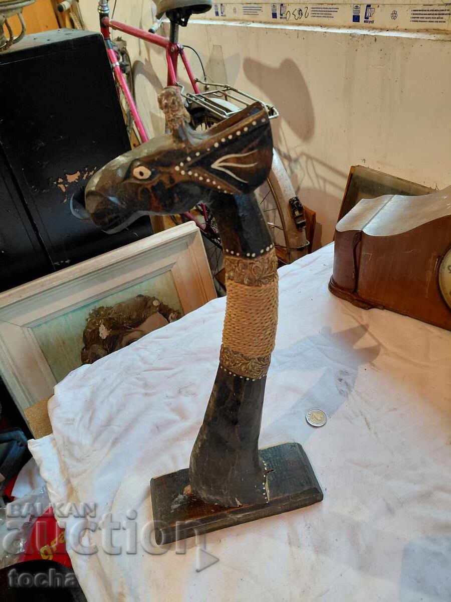 Παλιά ξύλινη φιγούρα . BZTS Παλιά ξύλινη φιγούρα . BZTS