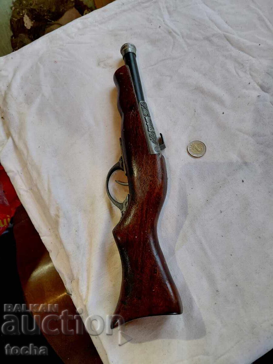 Jucărie pistol veche, decorațiune. BZC - 6 Jucărie pistol veche, decorațiune. BZC - 6