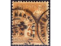 France - Classic 1st Allegory - 1877, hallmark