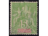 France/Guadeloupe - Classic - Colonial Allegory - 1892, stamp