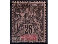 France/Guadeloupe - Classic - Colonial Allegory - 1892, stamp