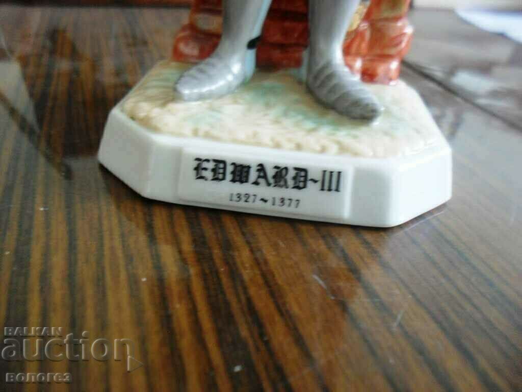 Παράδοση Πορσελάνινη φιγούρα του Εδουάρδου Γ' - "Alfretto Porcelain"