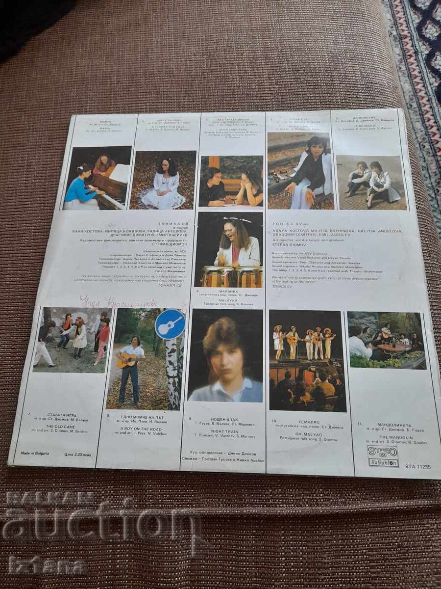 Δίσκος βινυλίου Τονίκα ΣΒ με τιμή 16.00 BGN | € 8.18 Δίσκος βινυλίου Τονίκα ΣΒ με τιμή 16.00 BGN | € 8.18