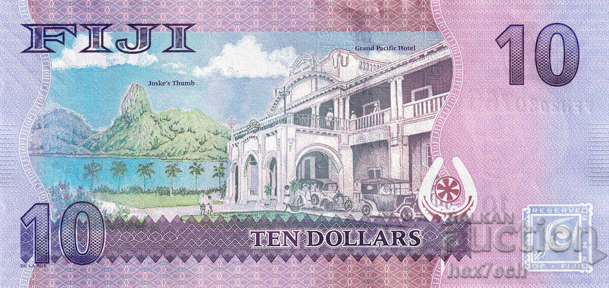 Δημοπρασία ❤️ ⭐ Φίτζι 2012 10 δολάρια UNC νέα ⭐ ❤️